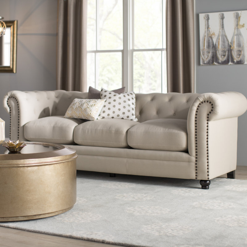 Willa Arlo Interiors Dalila Upholstered Chesterfield Sofa & Reviews